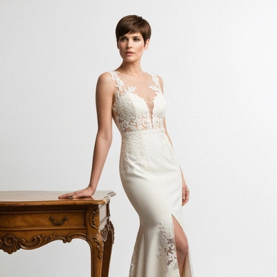 Modern bridal bouquet featuring a mix of fresh and dried flowers with bold colors and unique textures